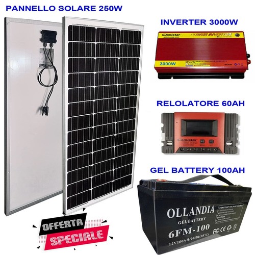 Kit fotovoltaico 21kw - kit,