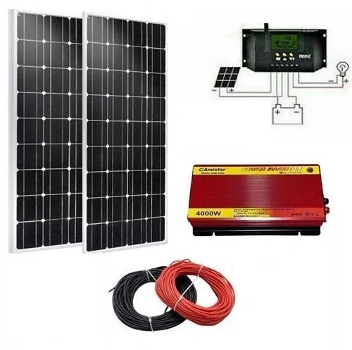 Kit fotovoltaico 3kw inverter - kit,