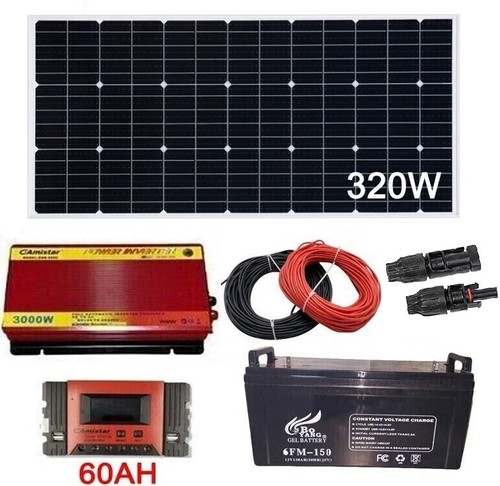 Kit fotovoltaico 3kw pannello - kit,