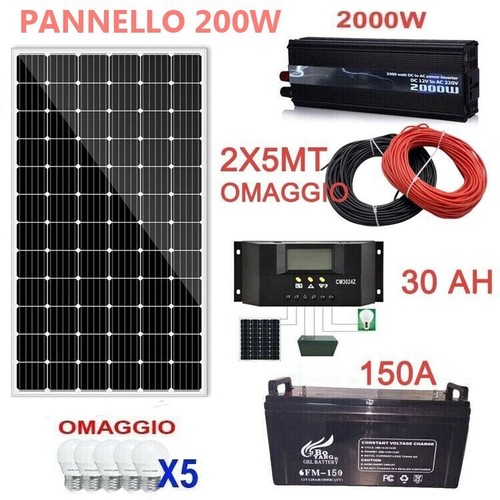 Kit fotovoltaico pwm - kit, 2