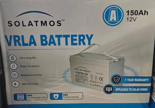 Batteria 150ah 12v - batteria, gel