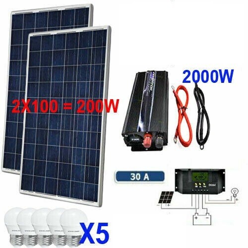 Kit fotovoltaico pwm - kit, kw