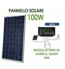 KIT 100W PANNELLO SOLARE