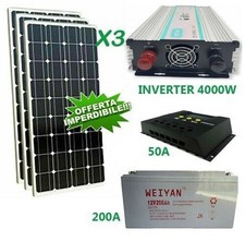 KIT FOTOVOLTAICO 3KW