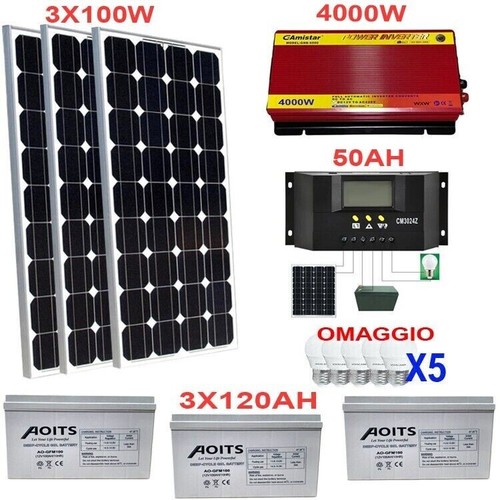 Kit fotovoltaico 3kw - kit,