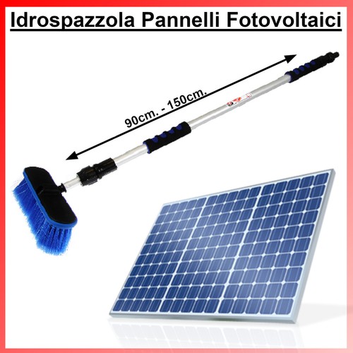 Spazzola per pulizia pannelli - spazzola,