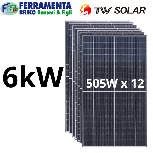 Campo fotovoltaico 6kw 12 - -,
