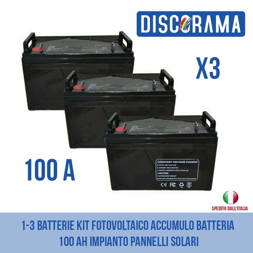 Batterie kit fotovoltaico - kit,