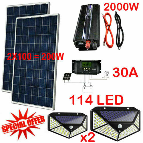 Kit fotovoltaico 2kw inverter - fotovoltaico,