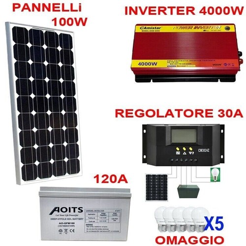 Kit fotovoltaico 1kw - kit,