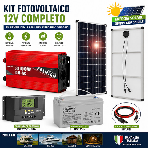 Kit fotovoltaico 5kw - kit,